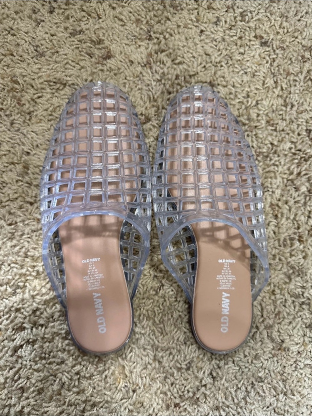 Old Navy Women Jelly Mules